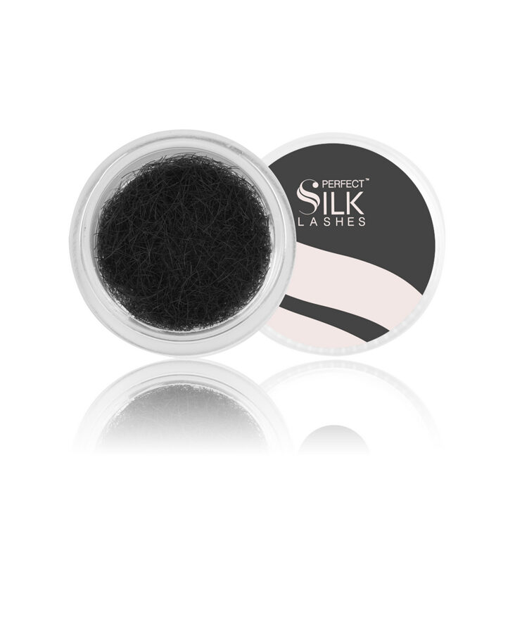Perfect Silk Lashes 2500 J.15 Black 7 mm (Silk line)