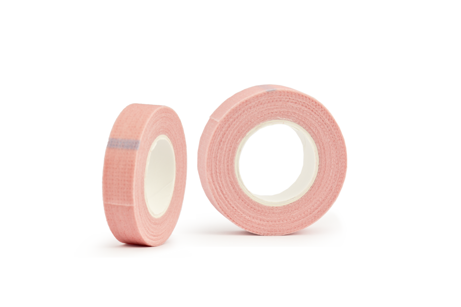 Perfect Silk Lashes, PE ķirurģiskā lente 1,25 cm X 9,0 m rozā