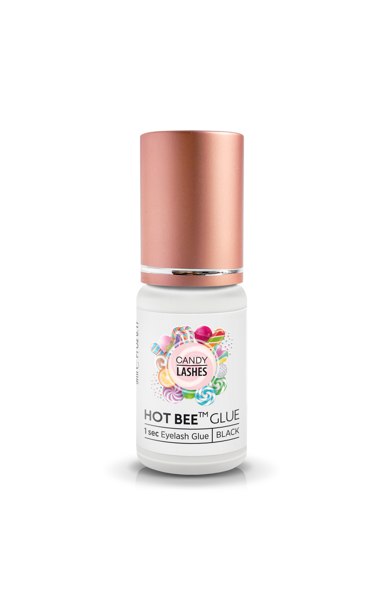Skropstu līme Hot Bee™ 1 sek, melna 5 ml