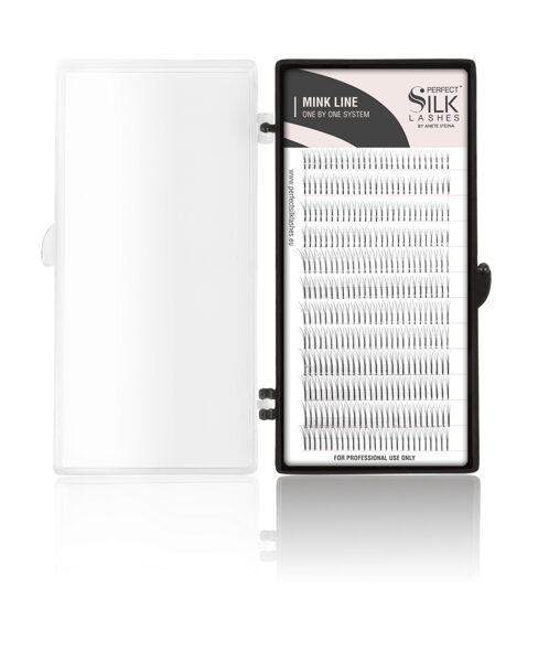 Perfect Silk Lashes Y-Type J.15 Black 10 mm (12 rows)